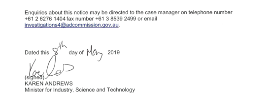 我司“雙反”案在澳“畢業(yè)”， 獲0.2%象征性反補貼稅率結束復審之路！(圖3)